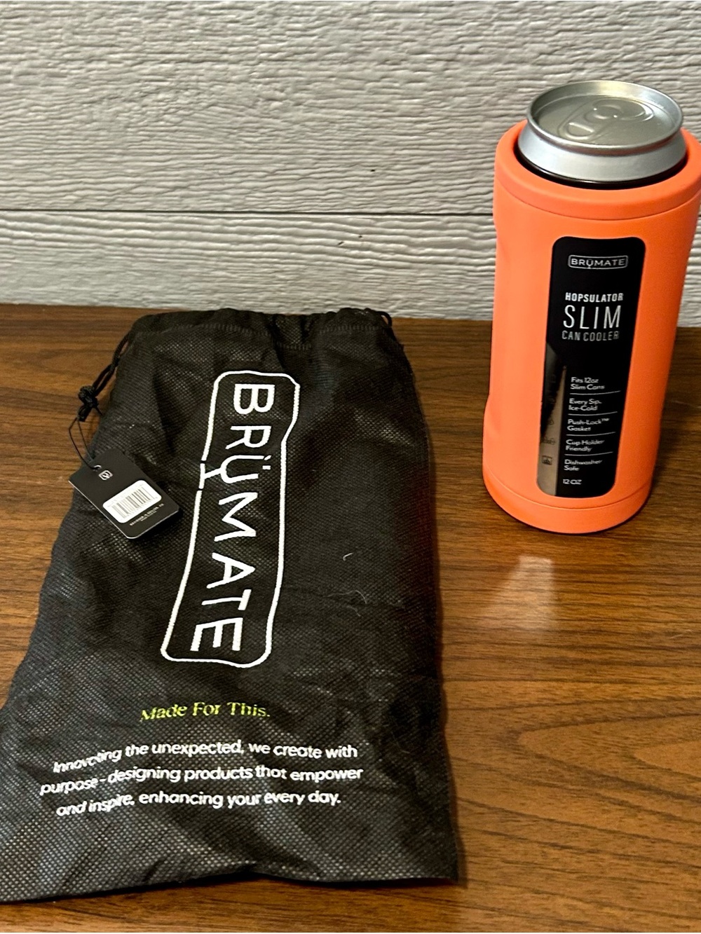 New BrüMate Hopsulator Slim in Papaya